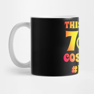 Groovy ISTJ This Is My 70s Costume Halloween Party Retro Vintage Mug